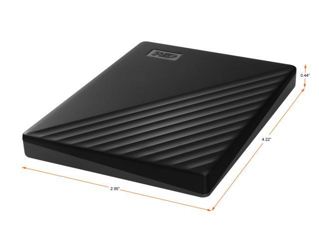 WD - My Passport 1TB External USB 3.0 Portable Hard Drive - Black - image 6