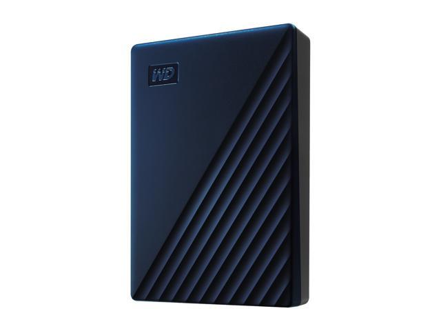WD 5TB My Passport for Mac Portable External Hard Drive Storage USB-C/USB-A 3.2 - Midnight Blue (WDBA2F0050BBL-WESN)
