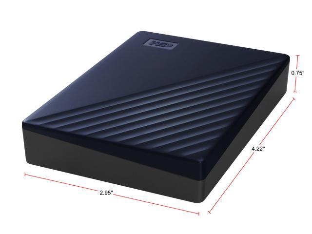 WD - My Passport for Mac 4TB External USB 3.0 Portable Hard Drive - Blue - image 6