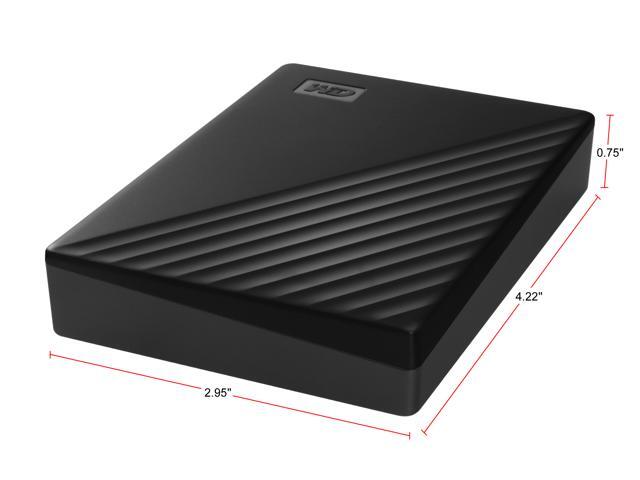 WD - My Passport 5TB External USB 3.0 Portable Hard Drive - Black - image 6