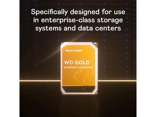 WD Gold 14TB Enterprise Class Hard Disk Drive - 7200 RPM Class SATA 6Gb/s 512MB Cache 3.5 Inch - WD141KRYZ