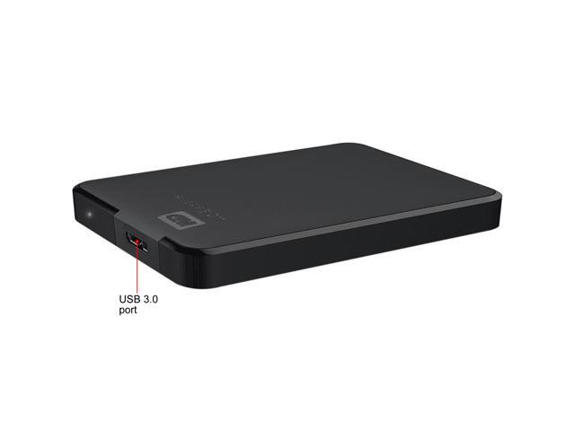 WD 5TB Elements Portable Storage USB 3.2 Gen 1 (5Gbps) Micro-B Model WDBU6Y0050BBK-WESN Black