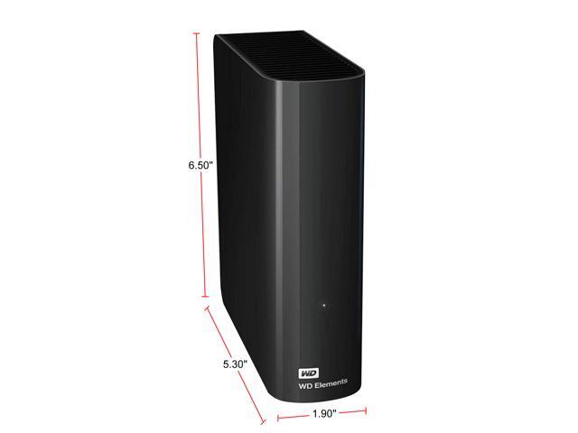 WD Elements 12TB USB 3.0 Desktop External Hard Drive Black