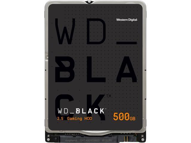 WD Black WD5000LPSX 500GB 7200 RPM 64MB Cache SATA 6.0Gb/s 2.5' Internal Hard Drive