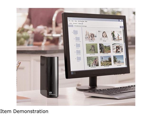 WD Elements 16TB USB 3.0 Desktop External Hard Drive Black