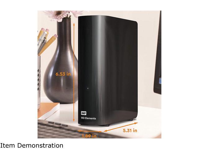 WD Elements 18TB USB 3.0 Desktop External Hard Drive Black