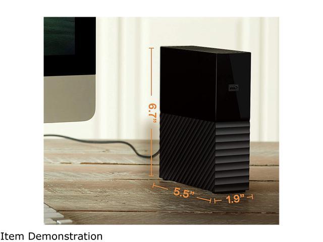 WD My Book 18TB USB 3.0, Micro-B External Desktop Hard Drive Black