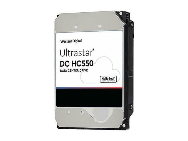 WD Ultrastar DC HC550 16TB Hard Drive 3.5' Internal 512MB SATA 7200 RPM 512E SE NP3 DC HC550 0F38462 (WUH721816ALE6L4)