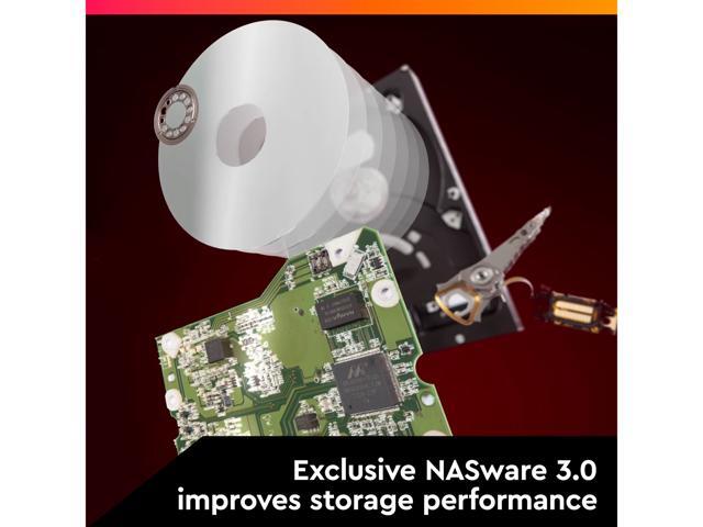 WD Red Plus 8TB NAS Hard Disk Drive - 5640 RPM Class SATA 6Gb/s, CMR, 128MB Cache, 3.5 Inch - WD80EFZX