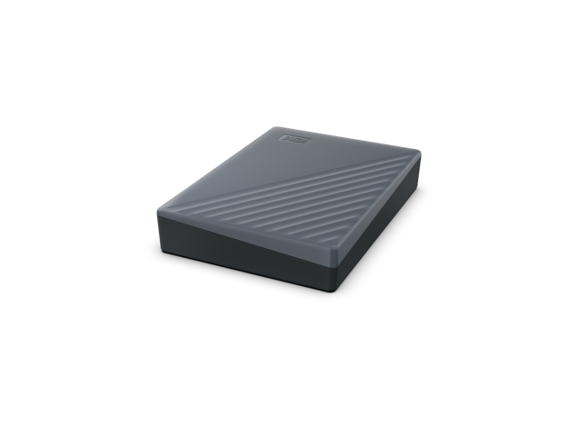 WD 4TB My Passport Portable Storage External Hard Drive USB-C (WDBRMD0040BGY-WESN)