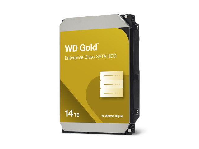 WD Gold 14TB Enterprise Class Hard Disk Drive - 7200 RPM Class SATA 6Gb/s 512MB Cache 3.5 Inch - WD142KRYZ