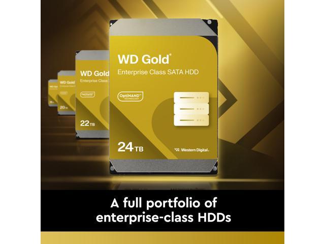 WD Gold 14TB Enterprise Class Hard Disk Drive - 7200 RPM Class SATA 6Gb/s 512MB Cache 3.5 Inch - WD142KRYZ