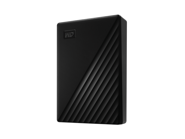 WD - My Passport 6TB External USB 3.0 Portable Hard Drive - Black - image 3