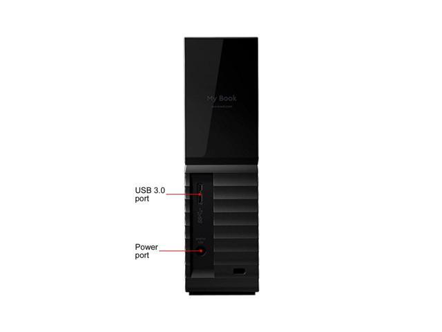 WD My Book 24TB Desktop Hard Drive WDBBGB0240HBK-NESN Black