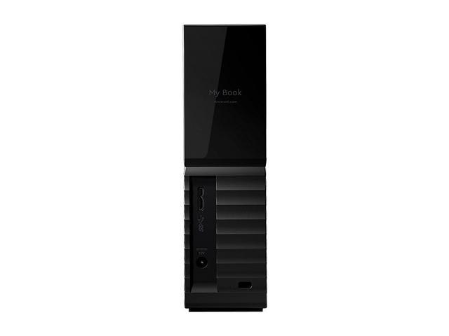 WD My Book 8TB Desktop External Hard Drive for Windows/Mac/Laptop, USB 3.0 Black (WDBBGB0080HBK-NESN)