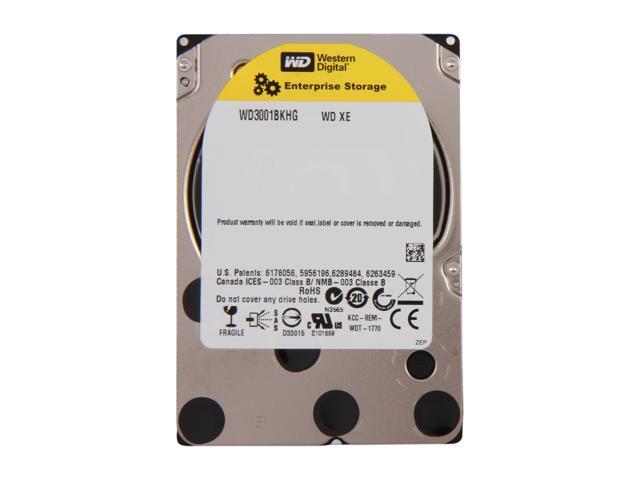 Western Digital XE WD3001BKHG 300GB 10000 RPM 32MB Cache SAS 6Gb/s 2.5' Internal Enterprise Hard Drive Bare Drive