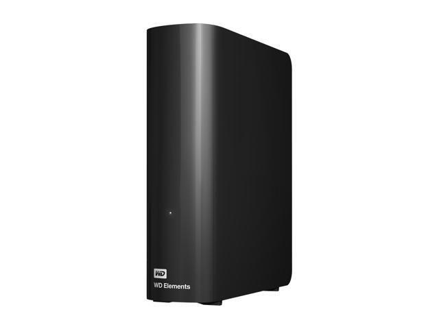WD Elements 4TB USB 3.0 Desktop External Hard Drive Black