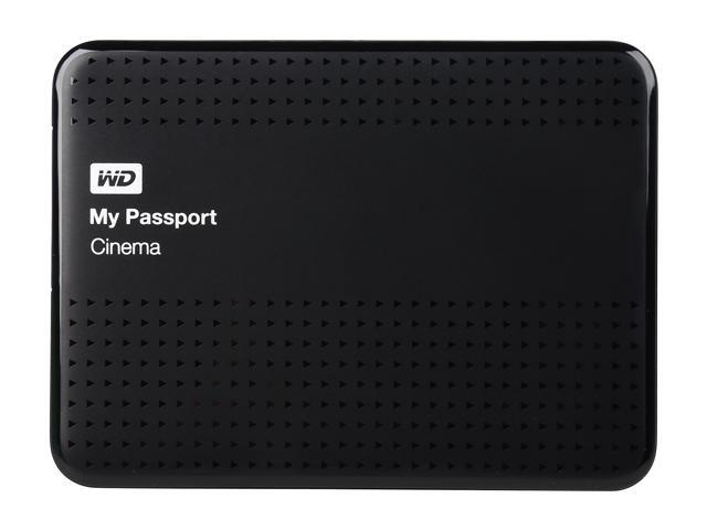 WD WDBZKS0010BBK-NESN My Passport Cinema 4K UHD Movie Storage