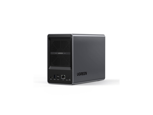 UGREEN NASync DXP2800, 2-Bay NAS with Intel N100 Quad-Core CPU (Up to 3.4GHz) 8GB DDR5, 2x M.2 PCIe Slots, 2.5GbE Port (Diskless) — photo 2