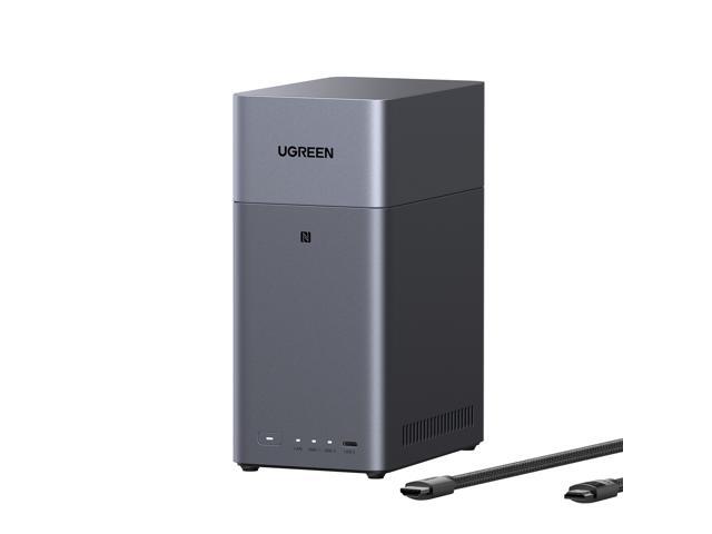 Open Box - DH2300 UGREEN NASync DH2300 Storage Hub with HDMI Cable 2-bay, Rockchip RK3576 8-Core CPU, 4GB LPDDR4X, 1GB
