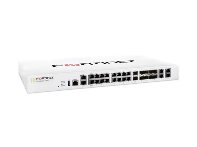 Fortinet FortiGate 100F Network Security/Firewall Appliance - 22 Port - 10GBase-X, 1000Base-T, 1000Base-X - 10 Gigabit Ethernet - 21 x RJ-45 - 10...