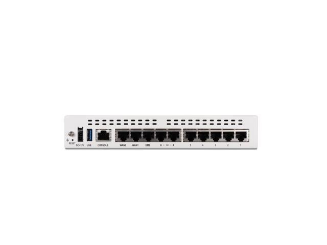 Fortinet FortiGate FG-61F Network Security/Firewall Appliance - 10 Port - 10/100/1000Base-T - Gigabit Ethernet - 6 Gbit/s Firewall Throughput -...
