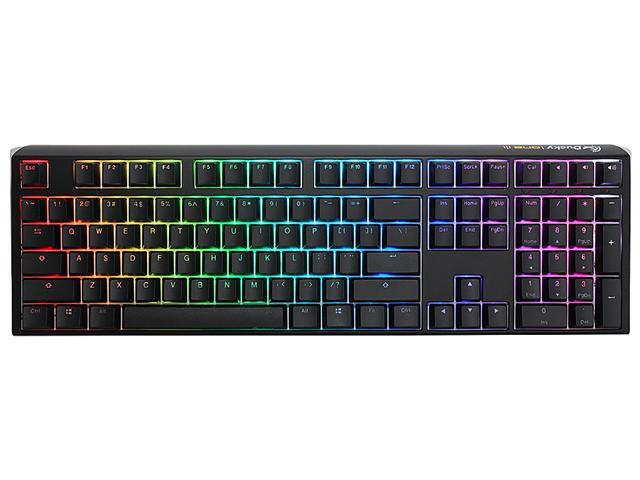 Ducky ONE 3 RGB - Black - Full Size Mechanical Keyboard - MX Silver
