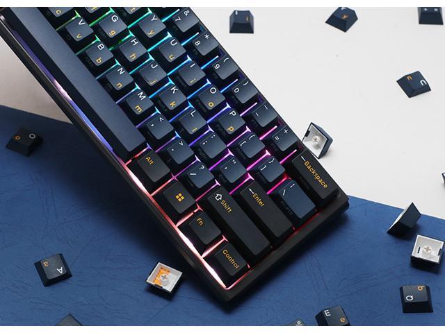 Ducky ONE 3 Pro Nazca Line Hot-Swappable RGB Mechanical Keyboard, 8K Polling Rate, Cherry MX2A Silver, Dual Layer PCB, Triple-Shot PBT Keycaps,...