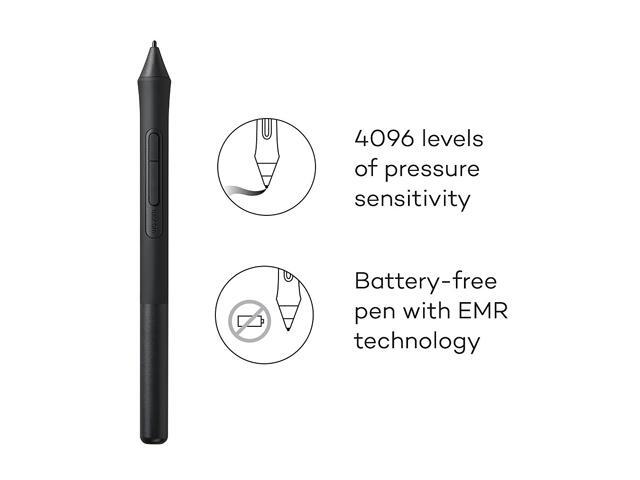 Wacom - Intuos Graphic Drawing Tablet for Mac, PC, Chromebook & Android (Small) with Software Included - Black - image 4