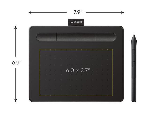 Wacom - Intuos Graphic Drawing Tablet for Mac, PC, Chromebook & Android (Small) with Software Included - Black - image 5