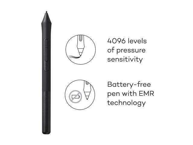 Wacom - Intuos Graphic Drawing Tablet for Mac, PC, Chromebook & Android (Small) with Software Included (Wireless) - Black - image 4