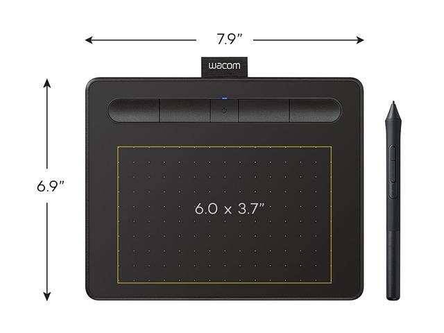 Wacom - Intuos Graphic Drawing Tablet for Mac, PC, Chromebook & Android (Small) with Software Included (Wireless) - Black - image 5