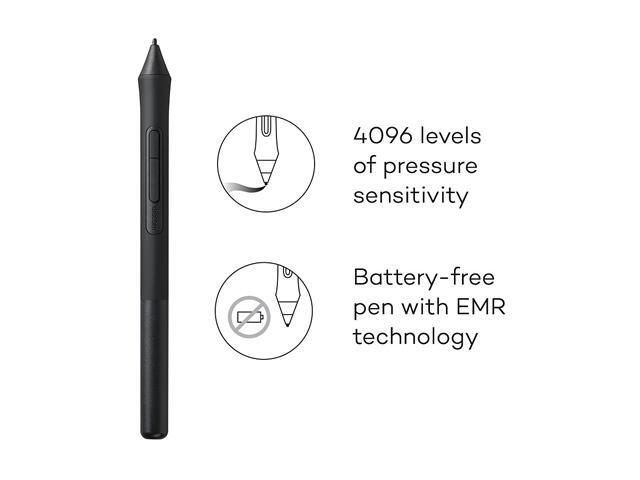 Wacom - Intuos Graphic Drawing Tablet for Mac, PC, Chromebook & Android (Medium) with Software Included (Wireless) - Black - image 3