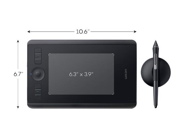 Wacom Intuos Pro Small Bluetooth Graphics Drawing Tablet, 6 Customizable ExpressKeys, 8192 Pressure Sensitive Pro Pen 2 Included, Compatible with...