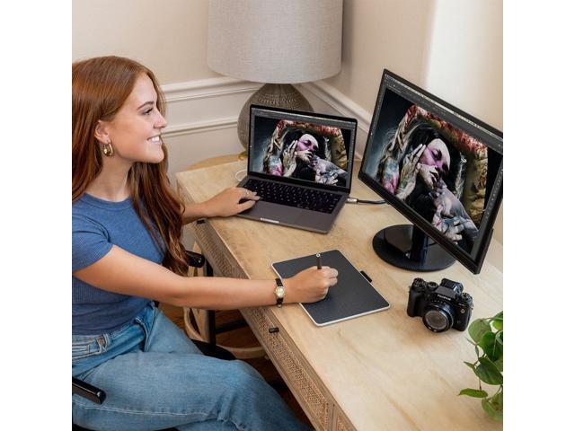 Wacom One M Bluetooth Creative Pen Tablet (White) - image 4