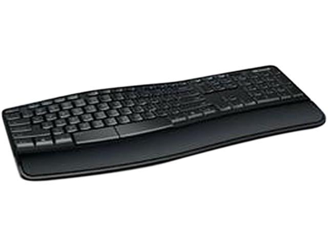 Microsoft V5S-00003 Black RF Wireless Sculpt Comfort Keyboard for Business French (Canada)