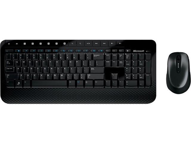 Microsoft Wireless Desktop 2000 M7J-00002 Black RF Wireless Keyboard & Mouse
