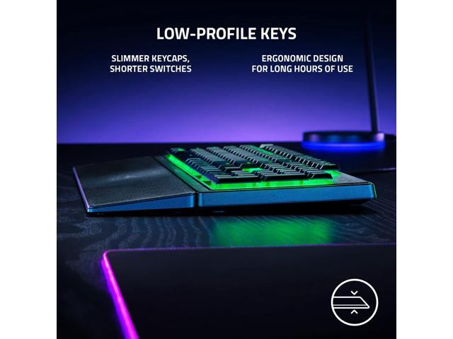 Razer - Ornata V3 X Full-Size Wired Membrane Gaming Keyboard with Chroma RGB Backlighting - Black - image 3