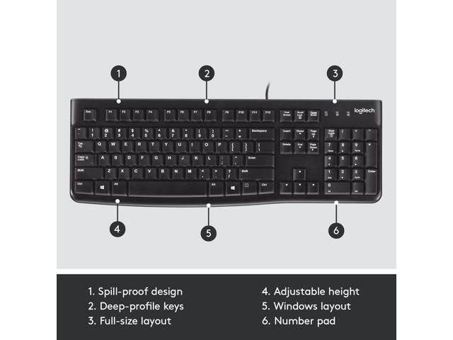 Logitech K120 USB Keyboard - image 6
