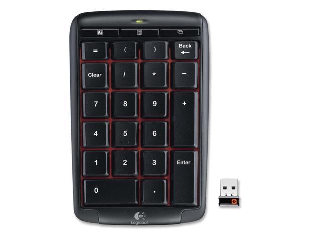 Logitech N305 Wireless Keypad 920-001766 Black RF Wireless Keyboard