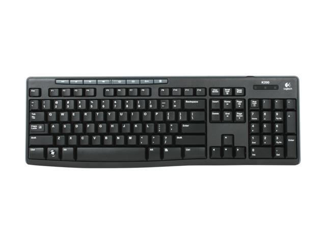 Logitech Media Combo MK200 Full-Size Keyboard and High-Definition Optical Mouse