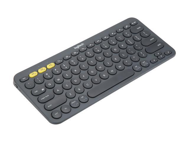 Logitech K380 Multi-Device Bluetooth Keyboard - Windows, Mac, Chrome OS, Android, iPad, iPhone, Apple TV Compatible - with Flow Cross-Computer...