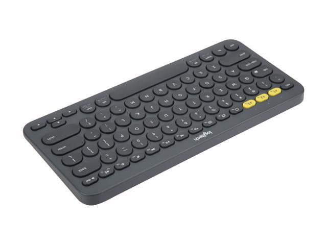 Logitech K380 Multi-Device Bluetooth Keyboard - Windows, Mac, Chrome OS, Android, iPad, iPhone, Apple TV Compatible - with Flow Cross-Computer...