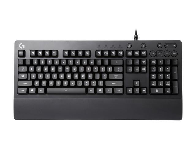 Logitech - Prodigy G213 Full-size Wired Membrane Gaming Keyboard with RGB Backlighting for PC - Black - image 3