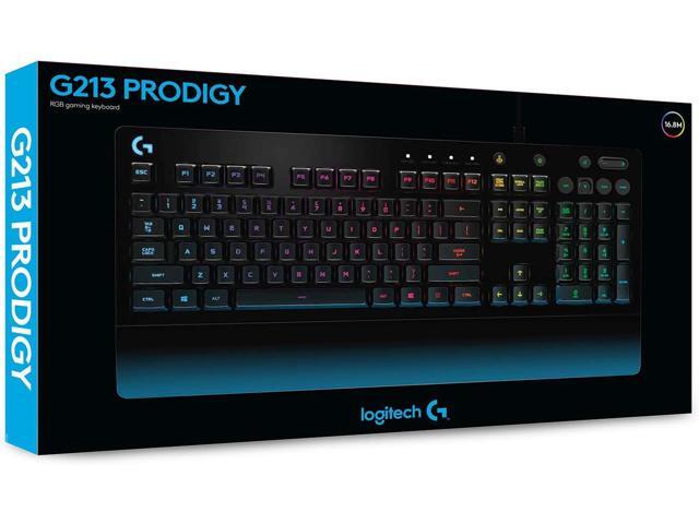 Logitech - Prodigy G213 Full-size Wired Membrane Gaming Keyboard with RGB Backlighting for PC - Black - image 12
