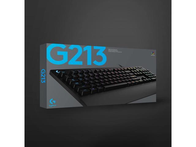 Logitech - Prodigy G213 Full-size Wired Membrane Gaming Keyboard with RGB Backlighting for PC - Black - image 11