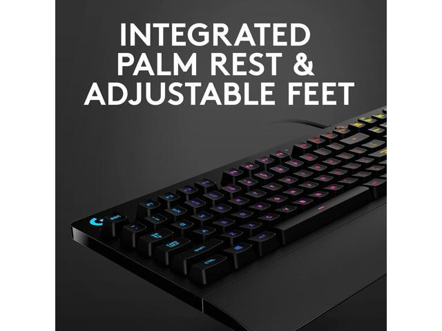 Logitech - Prodigy G213 Full-size Wired Membrane Gaming Keyboard with RGB Backlighting for PC - Black - image 9