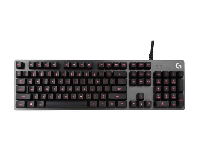 Logitech G413 Backlit Mechanical Gaming Keyboard with USB Passthrough - Carbon