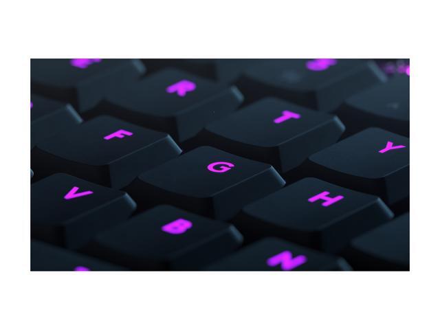 Logitech - G815 LIGHTSYNC Full-size Wired Mechanical GL Tactile Switch Gaming Keyboard with RGB Backlighting - Carbon - image 5