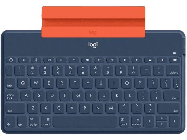 Logitech Keys-To-Go Ultra-light, Ultra-Portable Bluetooth Keyboard for iPhone, iPad, and Apple TV